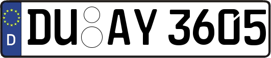 DU-AY3605