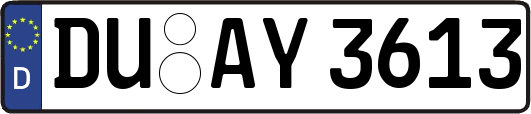 DU-AY3613