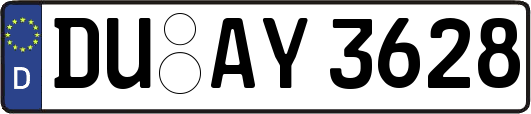 DU-AY3628