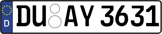 DU-AY3631