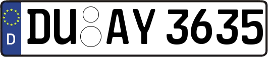 DU-AY3635