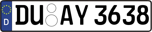 DU-AY3638