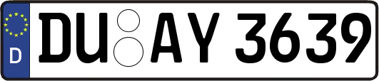 DU-AY3639