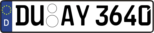 DU-AY3640