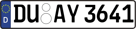 DU-AY3641
