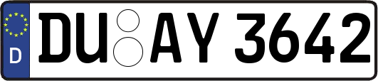 DU-AY3642