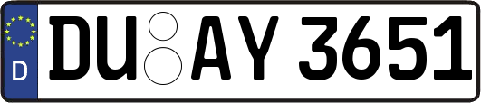 DU-AY3651