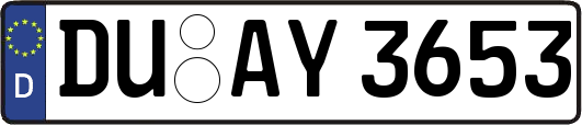 DU-AY3653