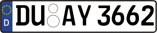 DU-AY3662
