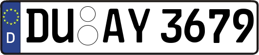 DU-AY3679