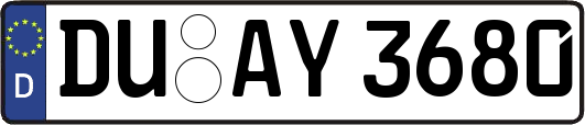 DU-AY3680