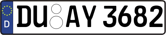 DU-AY3682