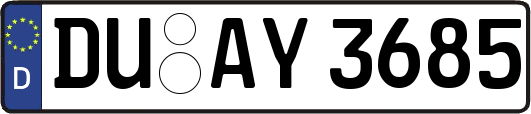 DU-AY3685