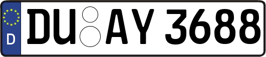 DU-AY3688