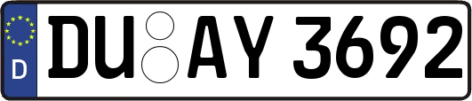 DU-AY3692
