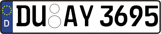 DU-AY3695