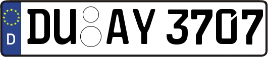 DU-AY3707