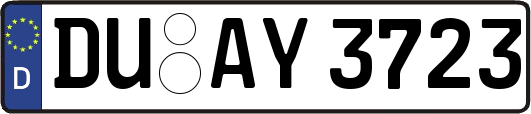 DU-AY3723
