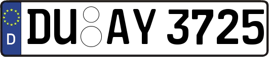 DU-AY3725