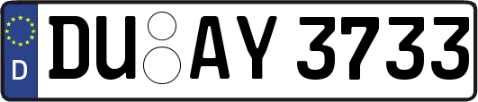 DU-AY3733