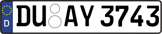 DU-AY3743