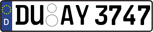 DU-AY3747