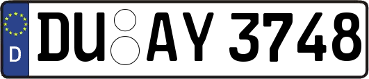 DU-AY3748