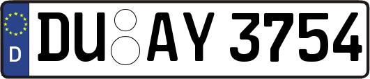 DU-AY3754