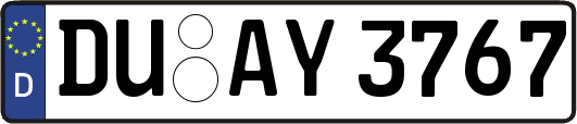 DU-AY3767