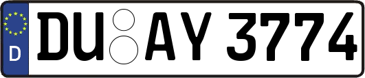 DU-AY3774