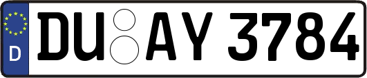 DU-AY3784