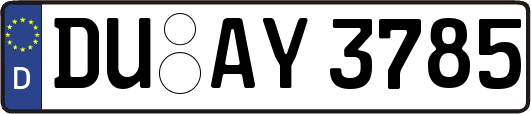 DU-AY3785