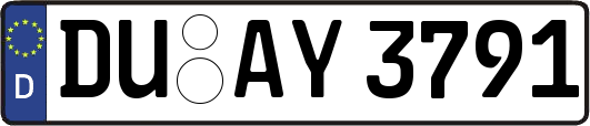 DU-AY3791