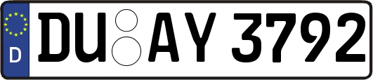DU-AY3792