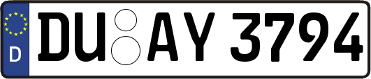 DU-AY3794