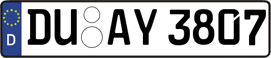DU-AY3807