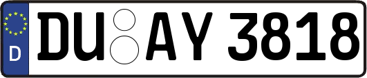 DU-AY3818