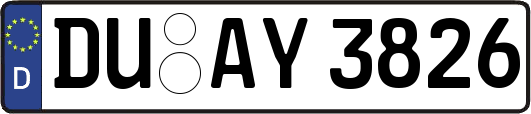 DU-AY3826