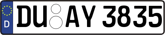 DU-AY3835