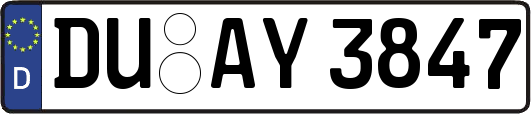 DU-AY3847