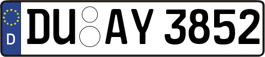 DU-AY3852