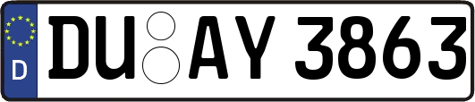 DU-AY3863
