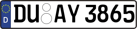 DU-AY3865