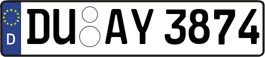 DU-AY3874