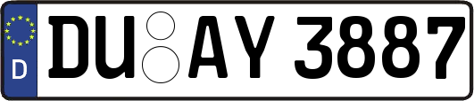 DU-AY3887