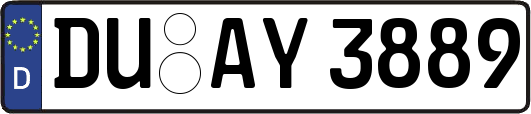 DU-AY3889