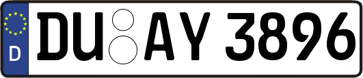 DU-AY3896