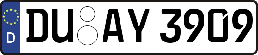 DU-AY3909