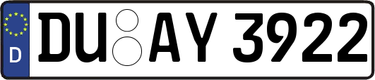 DU-AY3922