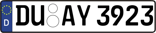 DU-AY3923